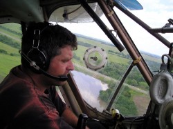 набор высоты после взлета, пилот Виктор Резник
4 июня 2005